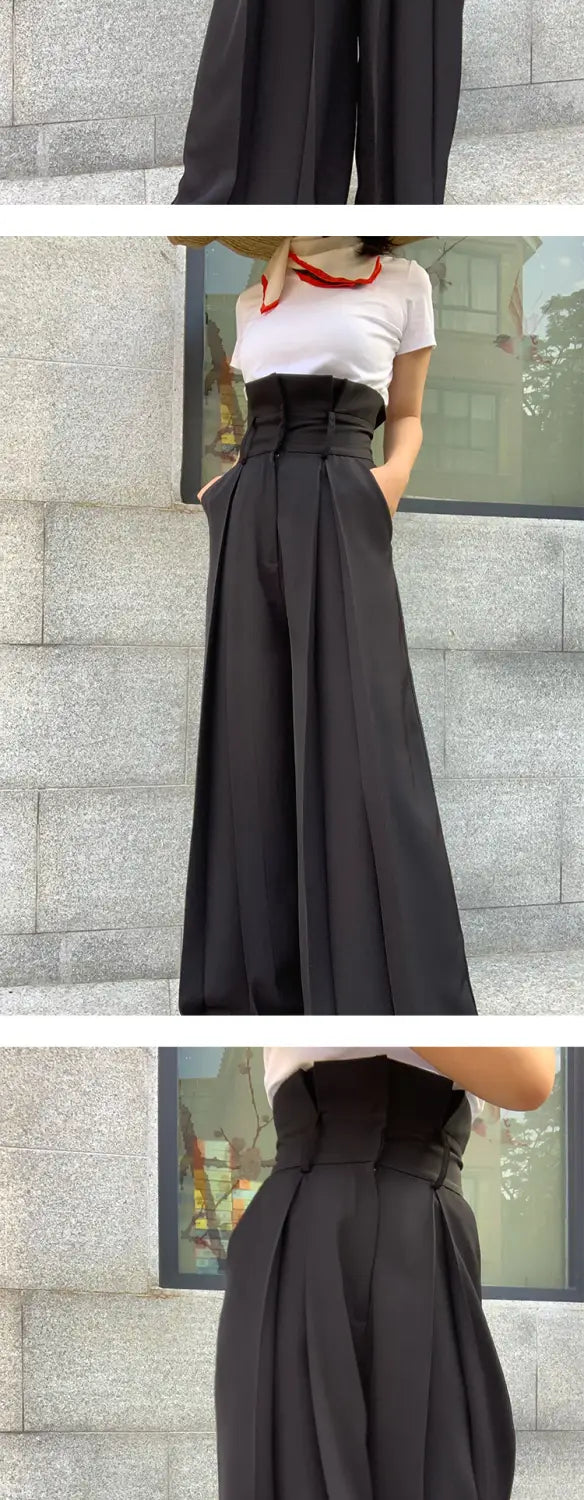 High Waist Wide Leg Pants | same ANTHEM.