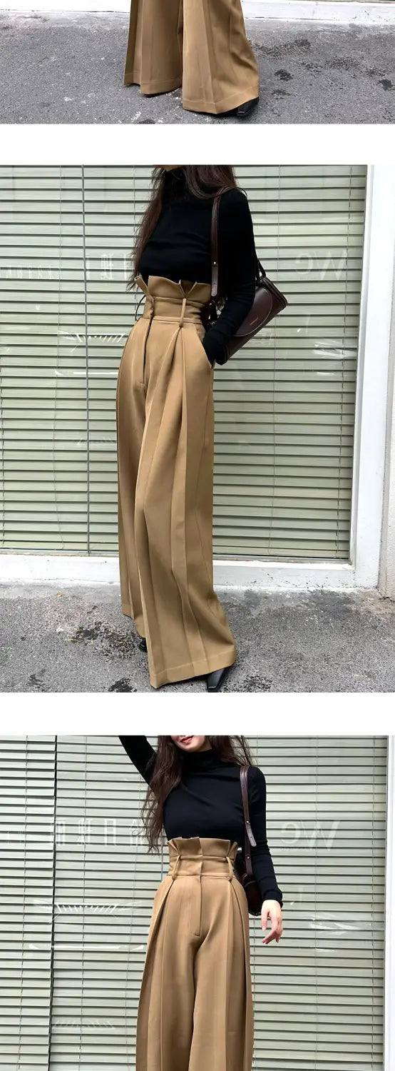 High Waist Wide Leg Pants | same ANTHEM.