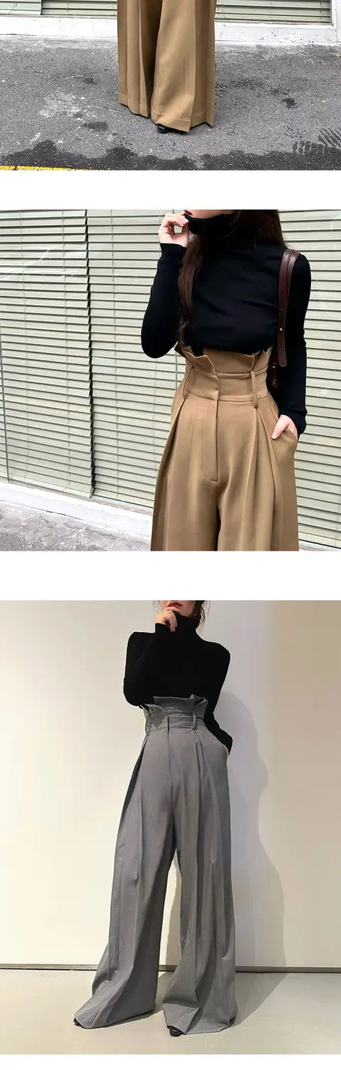 High Waist Wide Leg Pants | same ANTHEM.