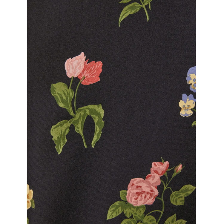 French Vintage Print Long Sleeve Dress | same ANTHEM.