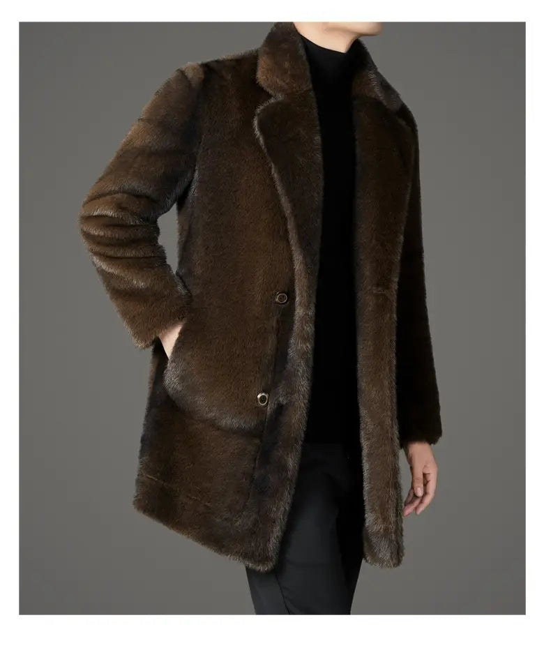 Reversible Mink Fur Coat for Men | same ANTHEM. Soulmate Streetwear