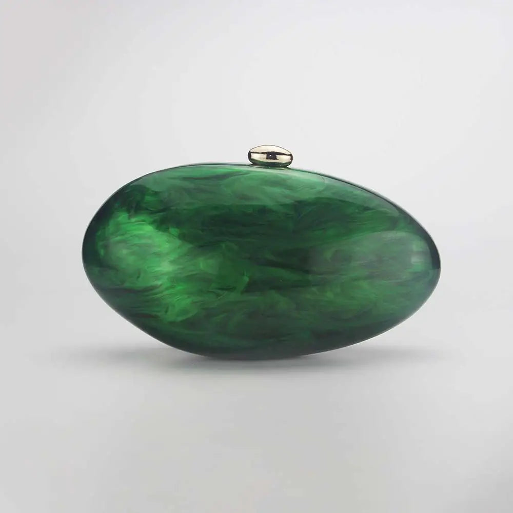 Acrylic Fashion Crossbody Single Shoulder European And American - Green