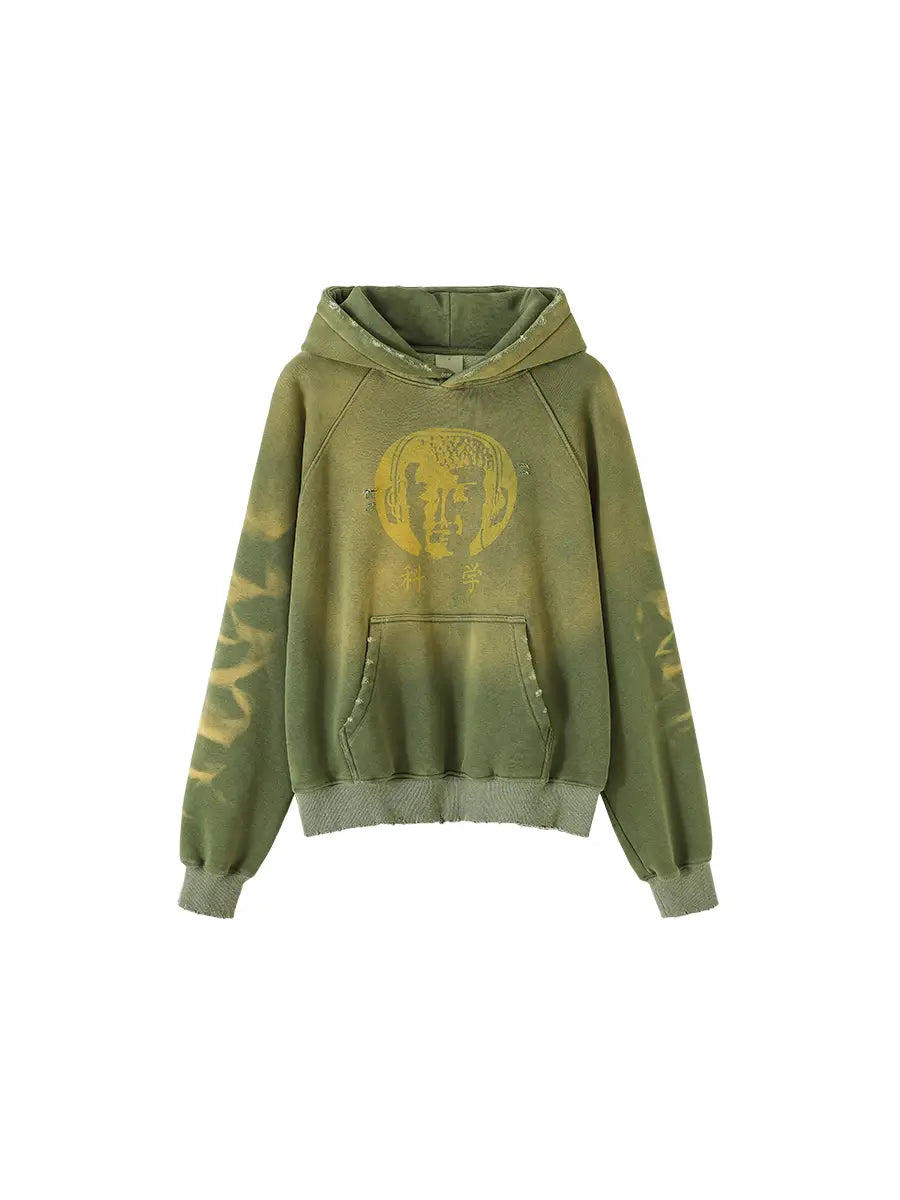 Washed Distressed Hoodie | same ANTHEM.
