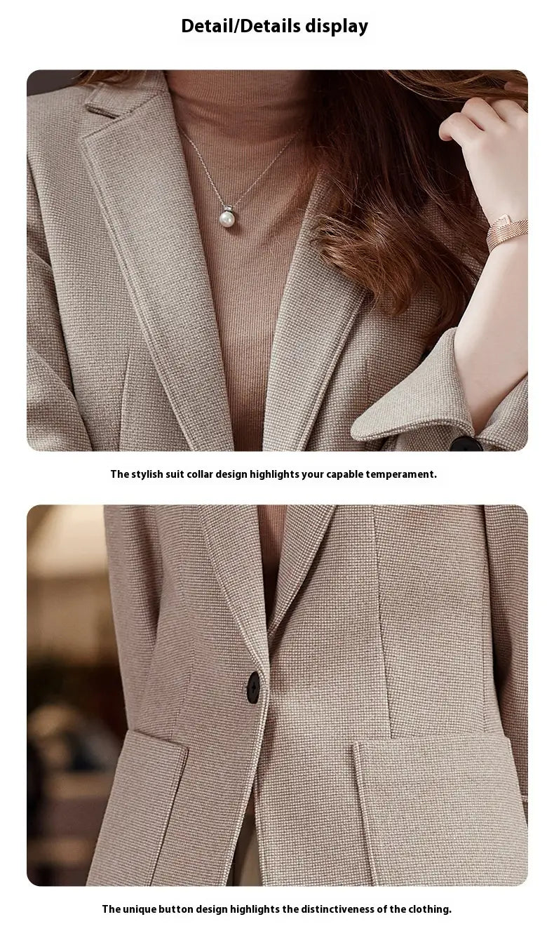 Women’s Coat Loose Drooping Small Tailored Suit Top
