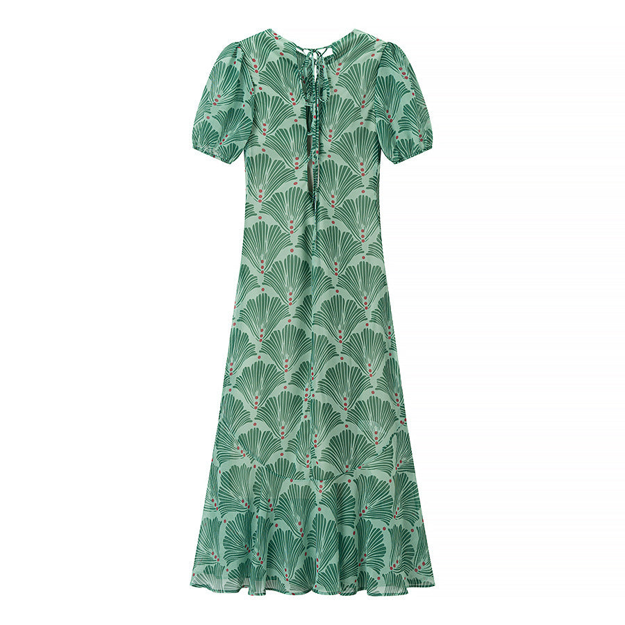 Back Strap Printed Long Dress – Soulmate Streetwear | same ANTHEM