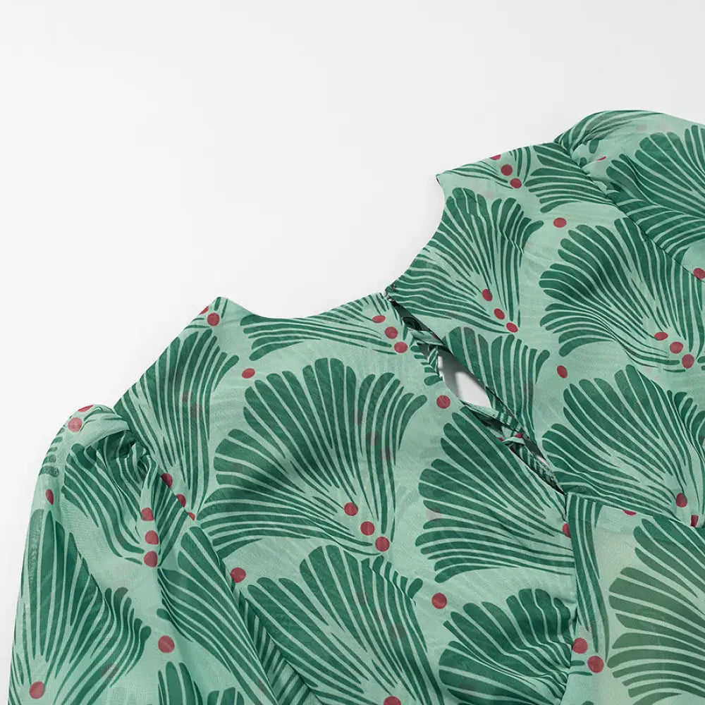 Back Strap Printed Long Dress – Soulmate Streetwear | same ANTHEM