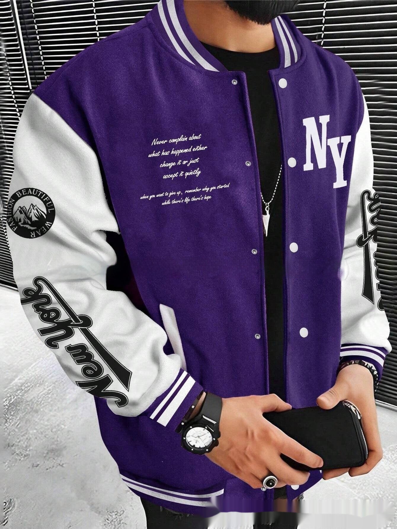 Baseball Jacket – Urban Classic Layer | same ANTHEM. - Jacket 02 / 2XL - Baseball Jacket
