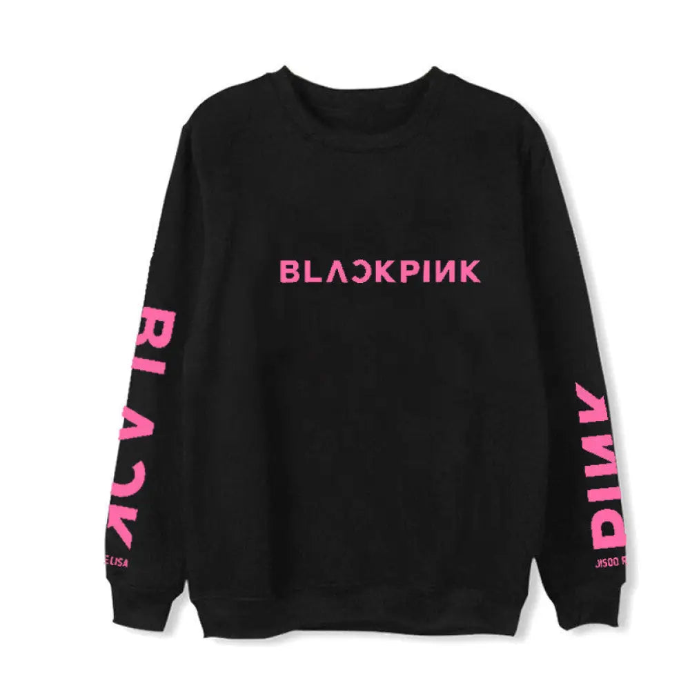 BLACKPINK Kpop Letter Hoodie – Soulmate Streetwear | same ANTHEM - Black / S