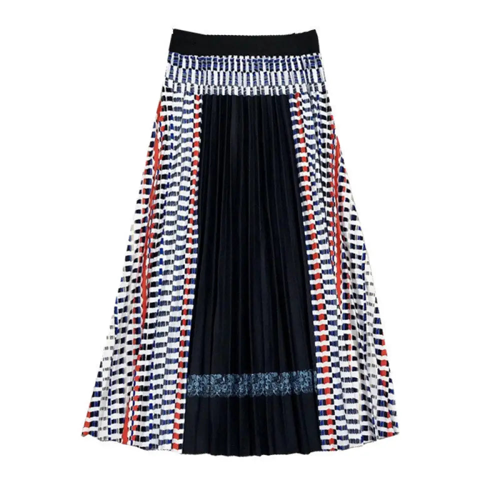 Bohemian Plaid A-Line Skirt for Lovers & Friends | Same Anthem
