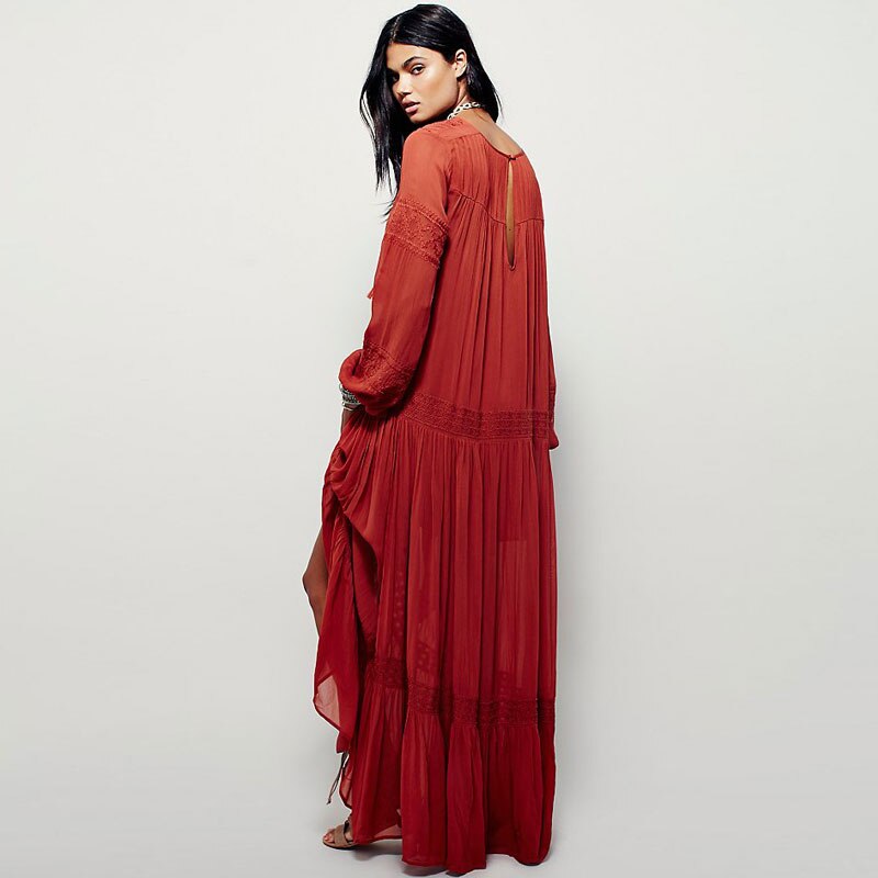 Boho Embroidered Linen Maxi Dress – Soulmate Streetwear | same ANTHEM.