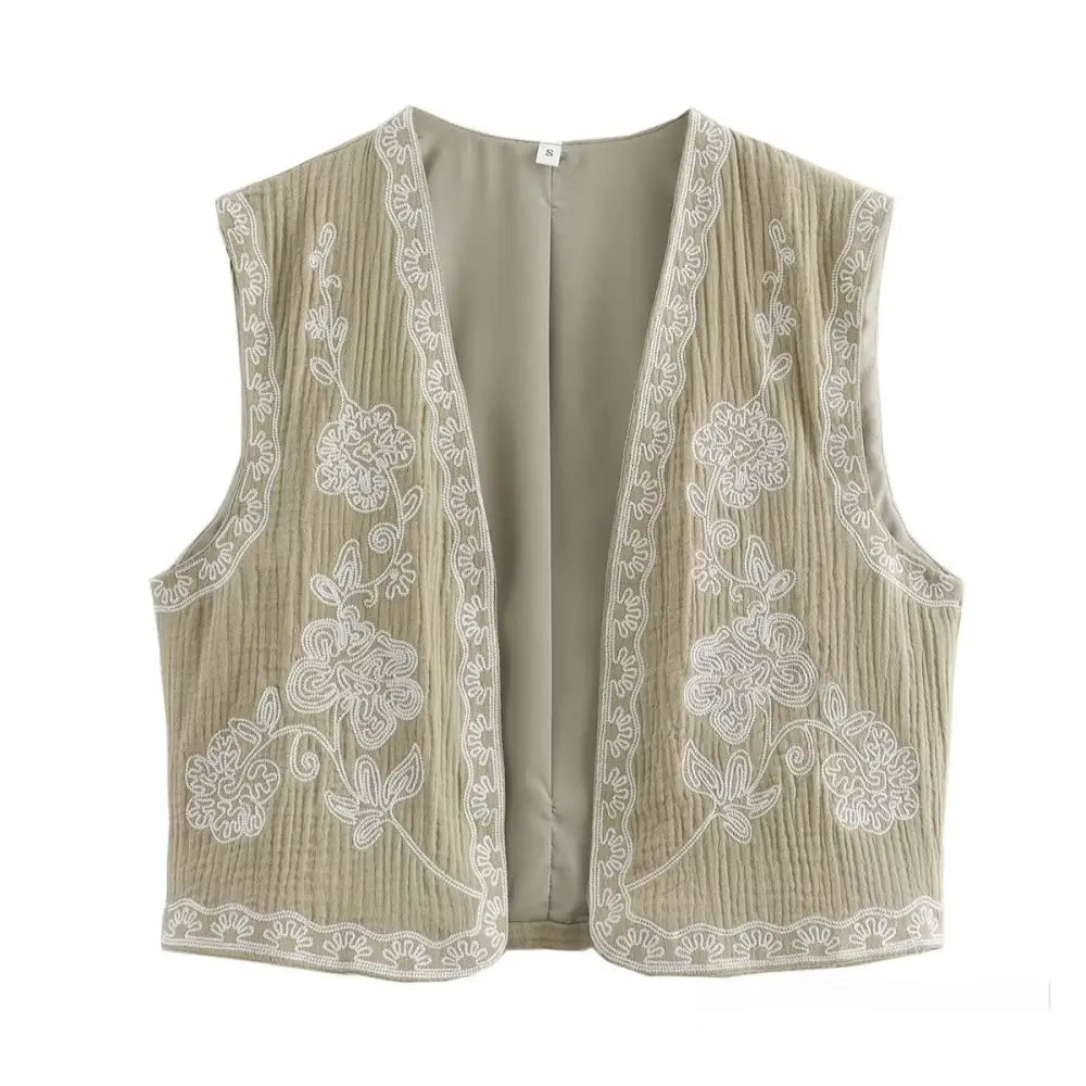 Boho Embroidered Vest – Vintage 70s Hippie Vest for Free Spirits & Soulmates | same ANTHEM