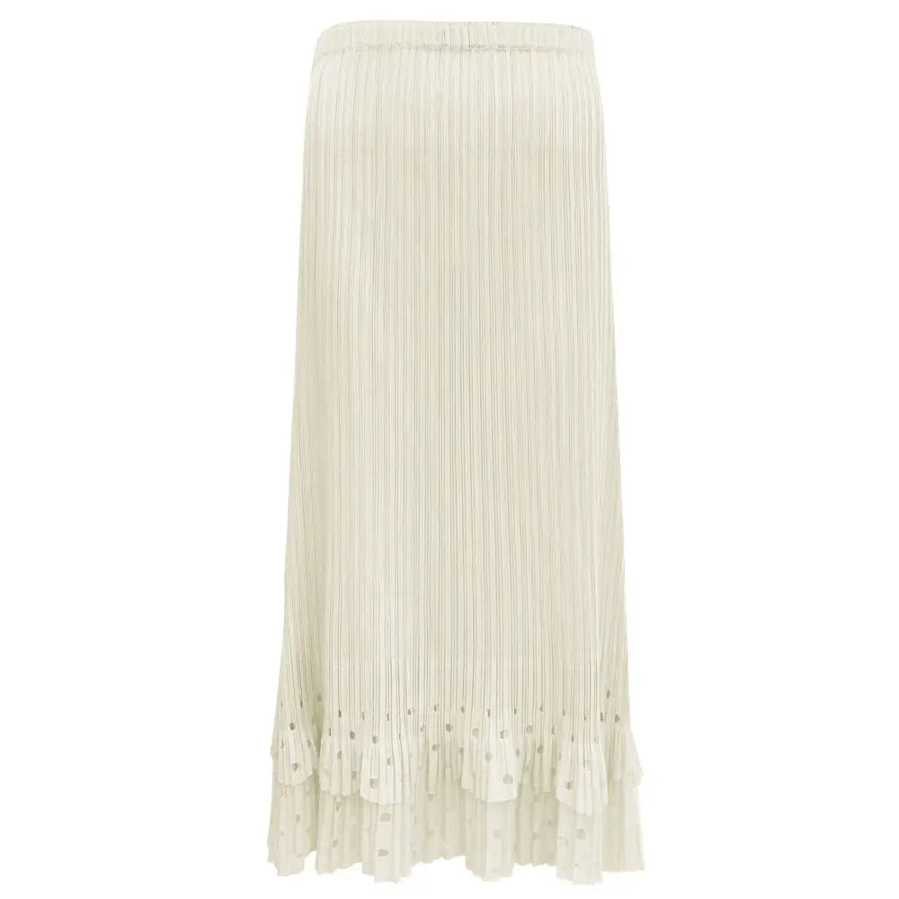 Boho Hollow Cardigan & Skirt Set – same ANTHEM - Apricot / One size