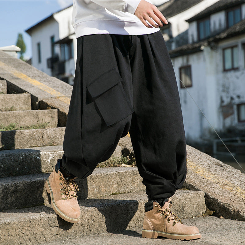 Boho Soulmate Harem Pants – Casual Streetwear | Same Anthem - Black / 2XL - Pants