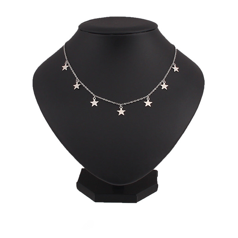 Boho Star & Butterfly Pendant Necklace – same ANTHEM Soulmate Jewelry - 0489 Silver