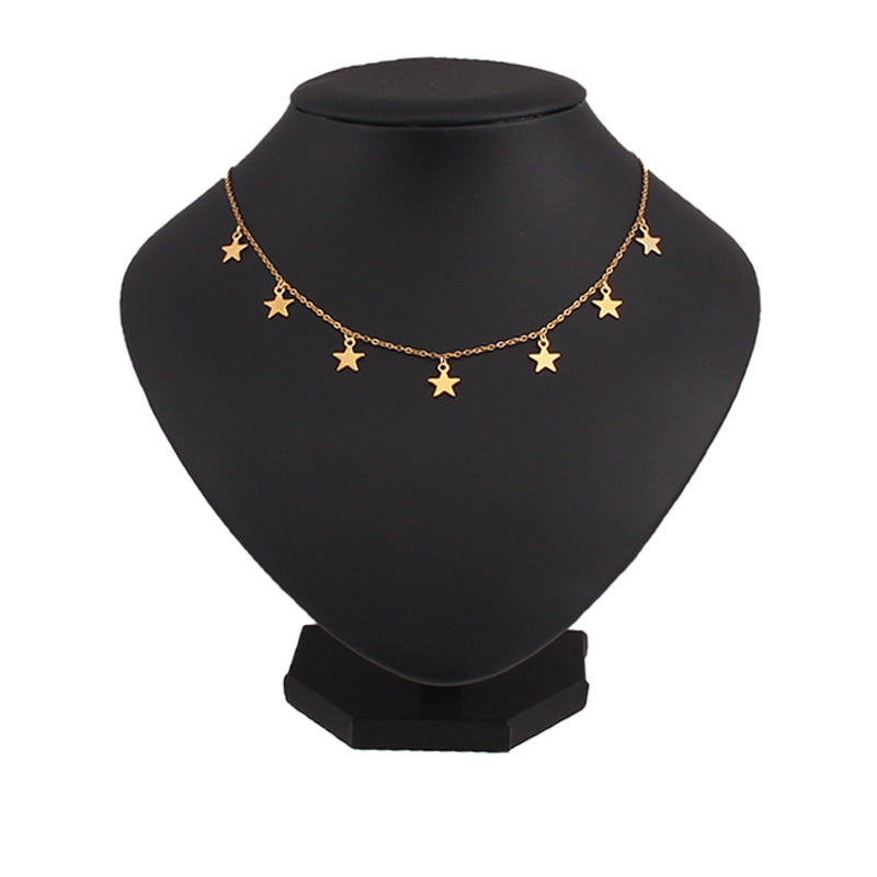 Boho Star & Butterfly Pendant Necklace – same ANTHEM Soulmate Jewelry - 0489 Gold