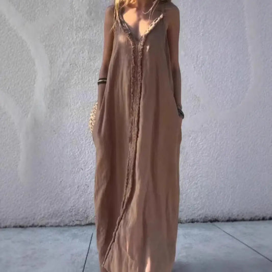 Boho Summer Loose Sling Dress – same ANTHEM Free Spirit Fashion