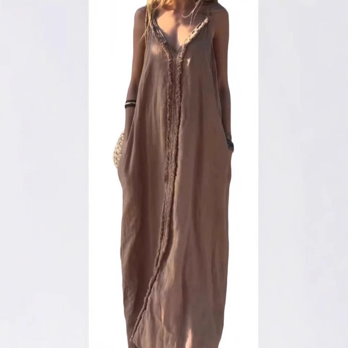 Boho Summer Loose Sling Dress – same ANTHEM Free Spirit Fashion