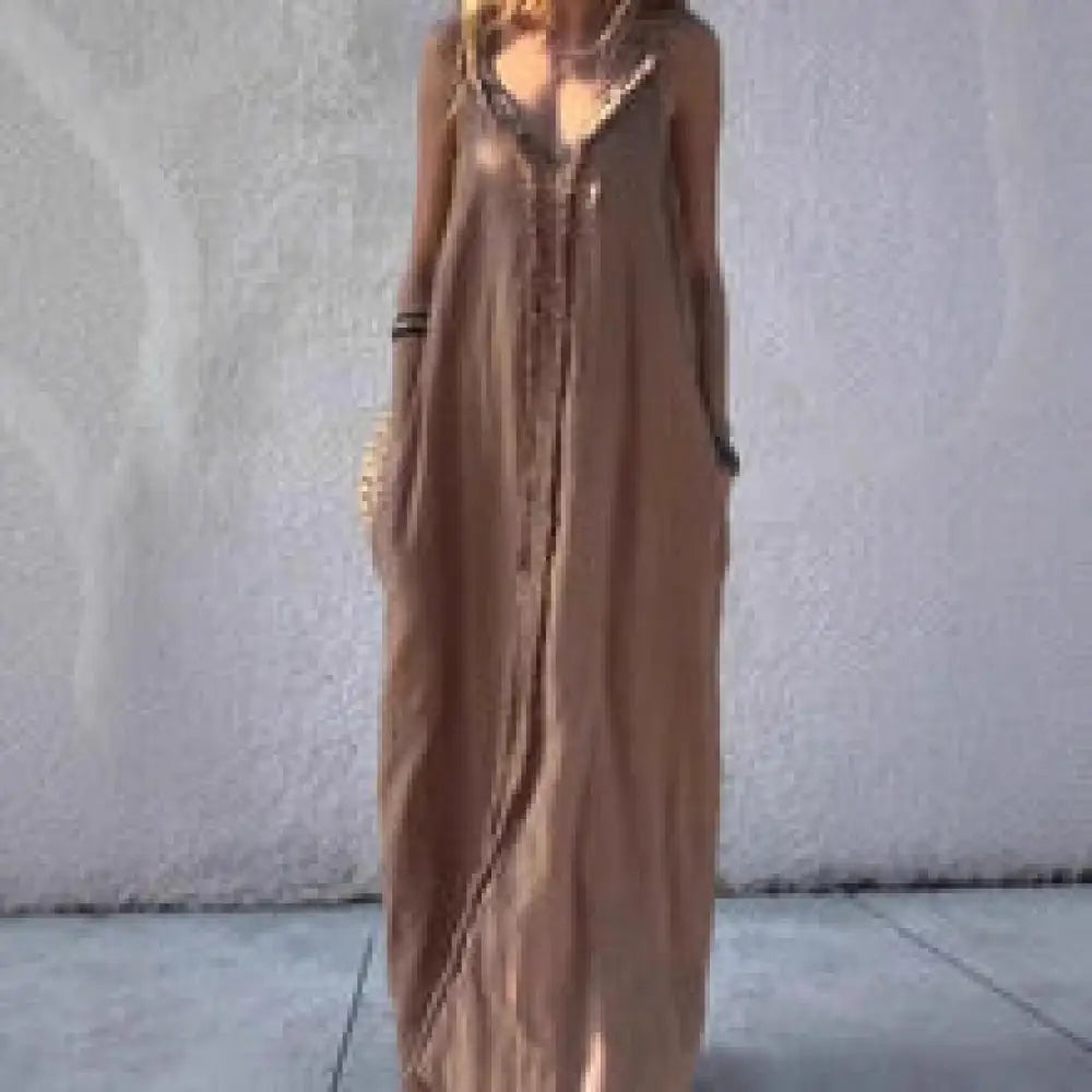 Boho Summer Loose Sling Dress – same ANTHEM Free Spirit Fashion