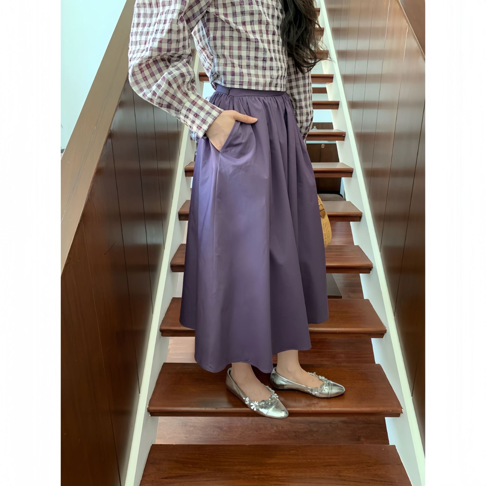 Bow Shaped Umbrella A-Line Skirt | Japanese Style Casual Chic | same ANTHEM