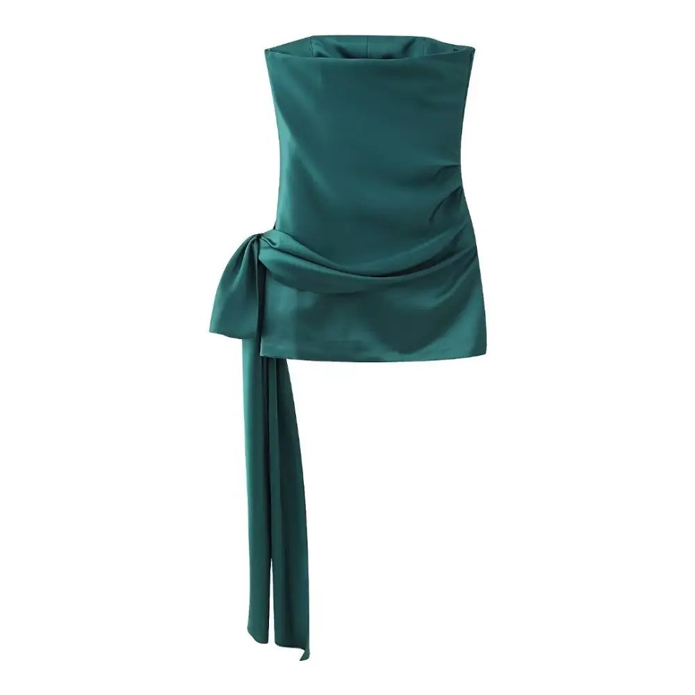Bow Tie Short Dress | same ANTHEM. - Bag