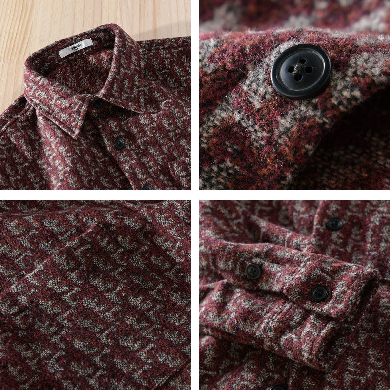 Brushed Casual Shirt Jacket – Cool Everyday Streetwear Layer | same ANTHEM - Shirt