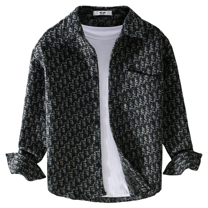 Brushed Casual Shirt Jacket – Cool Everyday Streetwear Layer | same ANTHEM - Shirt