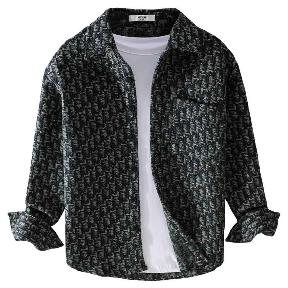 Brushed Casual Shirt Jacket – Cool Everyday Streetwear Layer | same ANTHEM - Shirt
