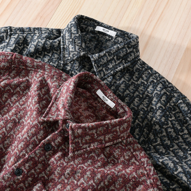 Brushed Casual Shirt Jacket – Cool Everyday Streetwear Layer | same ANTHEM - Shirt