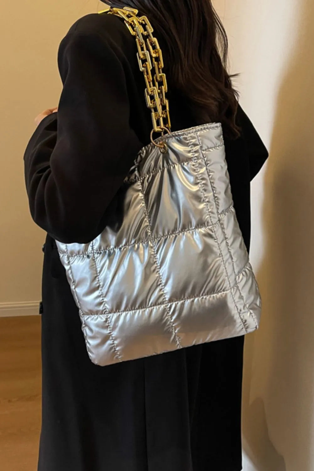 Bubble Texture Chain Handbag – Soulmate Streetwear Accessory | same ANTHEM