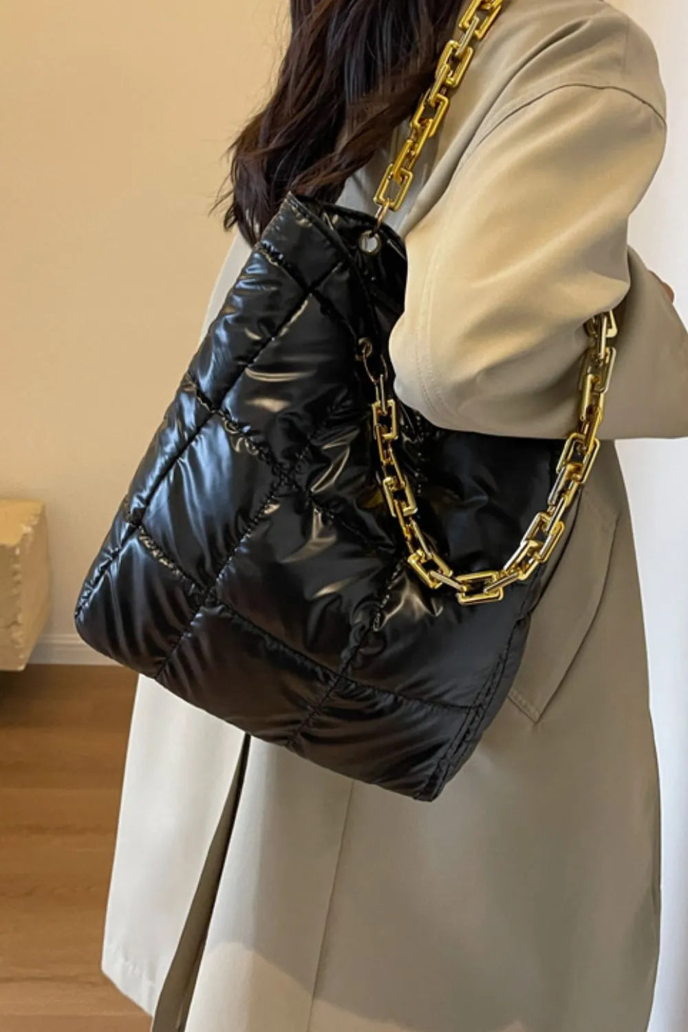 Bubble Texture Chain Handbag – Soulmate Streetwear Accessory | same ANTHEM