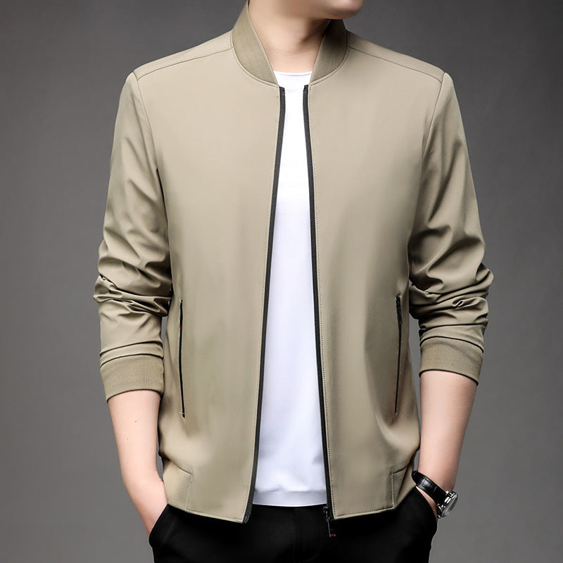Business Casual Jacket Men – Classic Streetwear | same ANTHEM - Khaki / 4XL