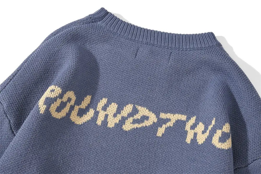 Butterfly Knit Sweater – dreamy soulmate streetwear | same ANTHEM.