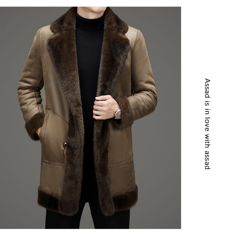 Reversible Mink Fur Coat for Men | same ANTHEM. Soulmate Streetwear