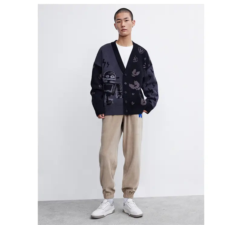 Jacquard Knit Jacket | same ANTHEM.