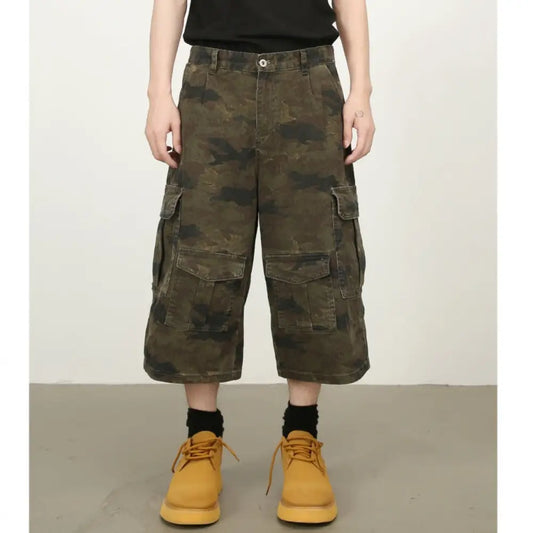 Camo Wide-Leg Utility Pants – Soulmate Streetwear | same ANTHEM.