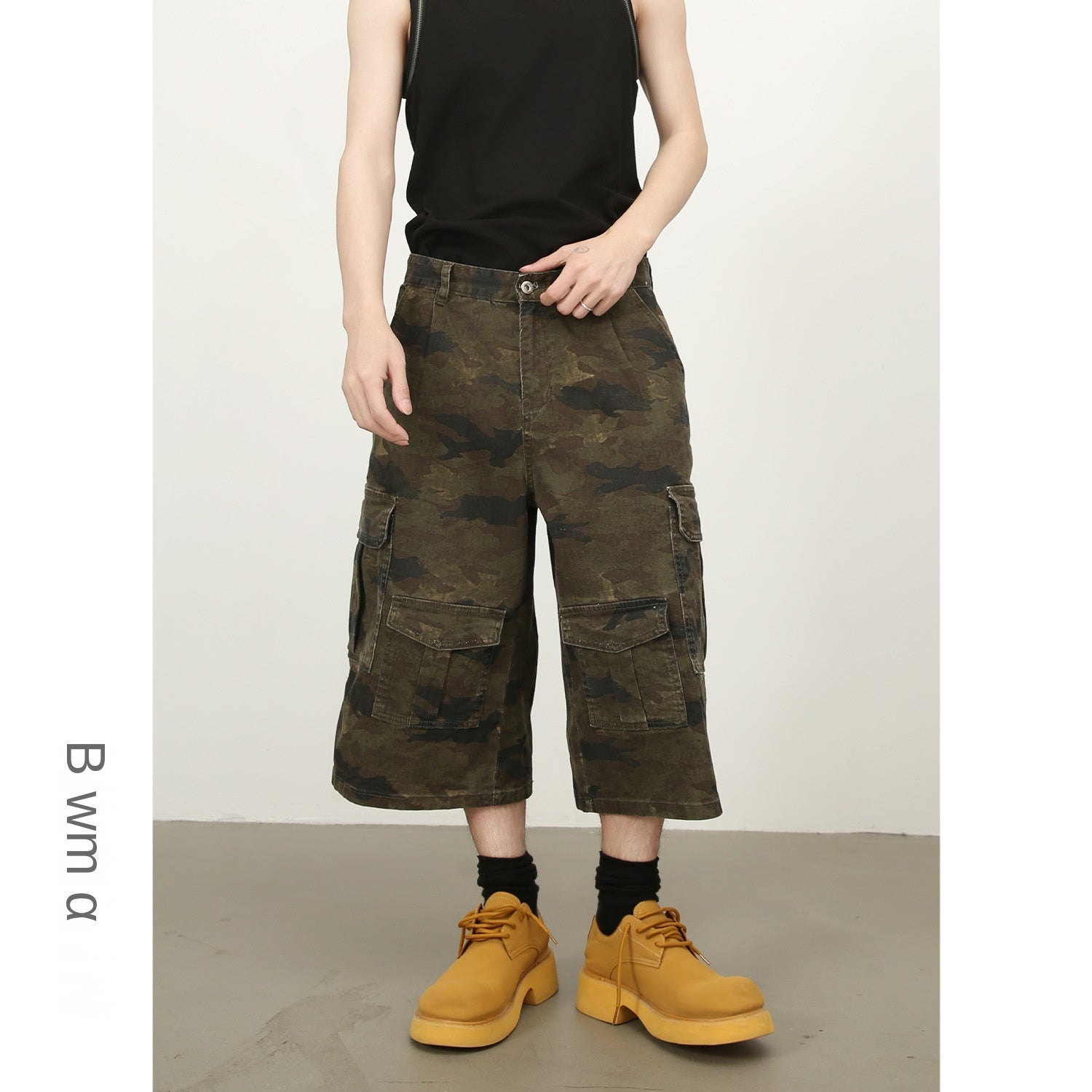 Camo Wide-Leg Utility Pants – Soulmate Streetwear | same ANTHEM.