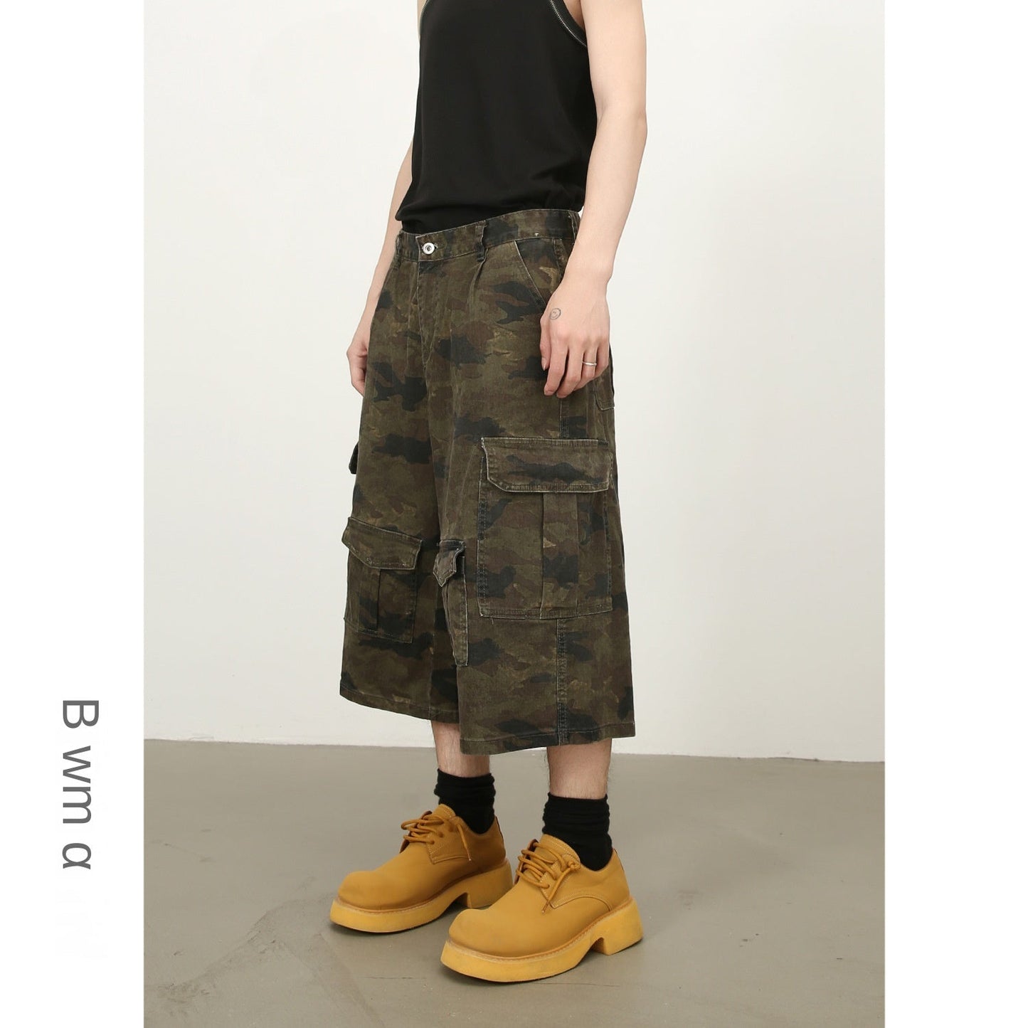Camo Wide-Leg Utility Pants – Soulmate Streetwear | same ANTHEM.