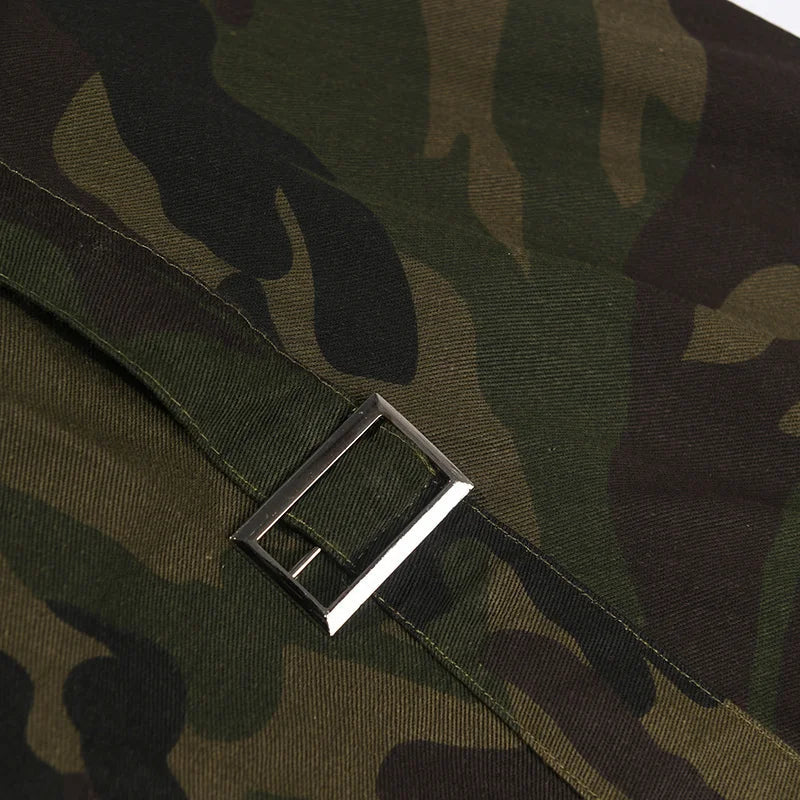 Camouflage Mesh Skirt – Soulmate Style | same ANTHEM® - Camouflage / One Size