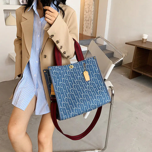 Canvas Large Capacity Shoulder Messenger Bag | same ANTHEM - Handbags