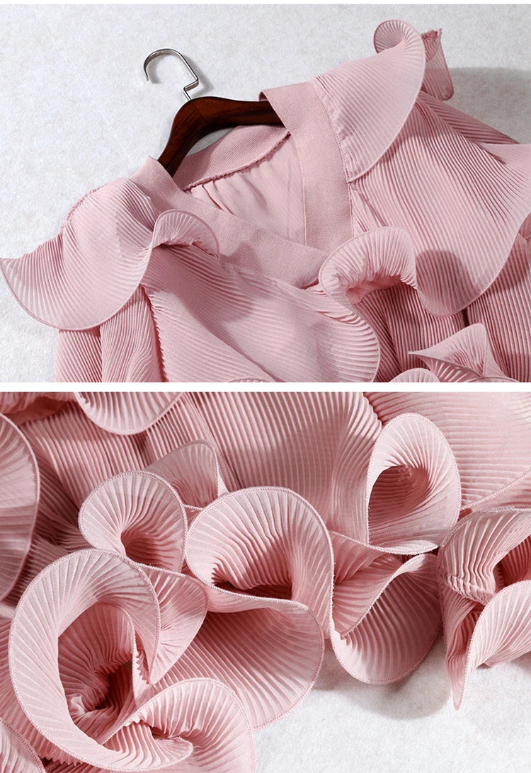 Cascade Ruffle Chiffon Blouse – Soulmate Style | same ANTHEM