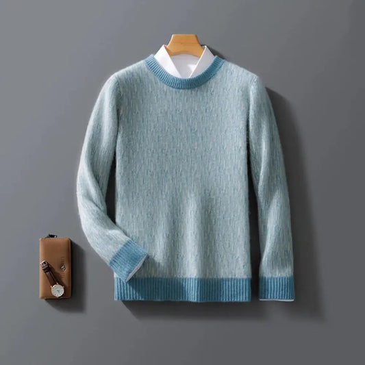 Cashmere Sweater Men – Chic Everyday Streetwear | same ANTHEM - Mint / S