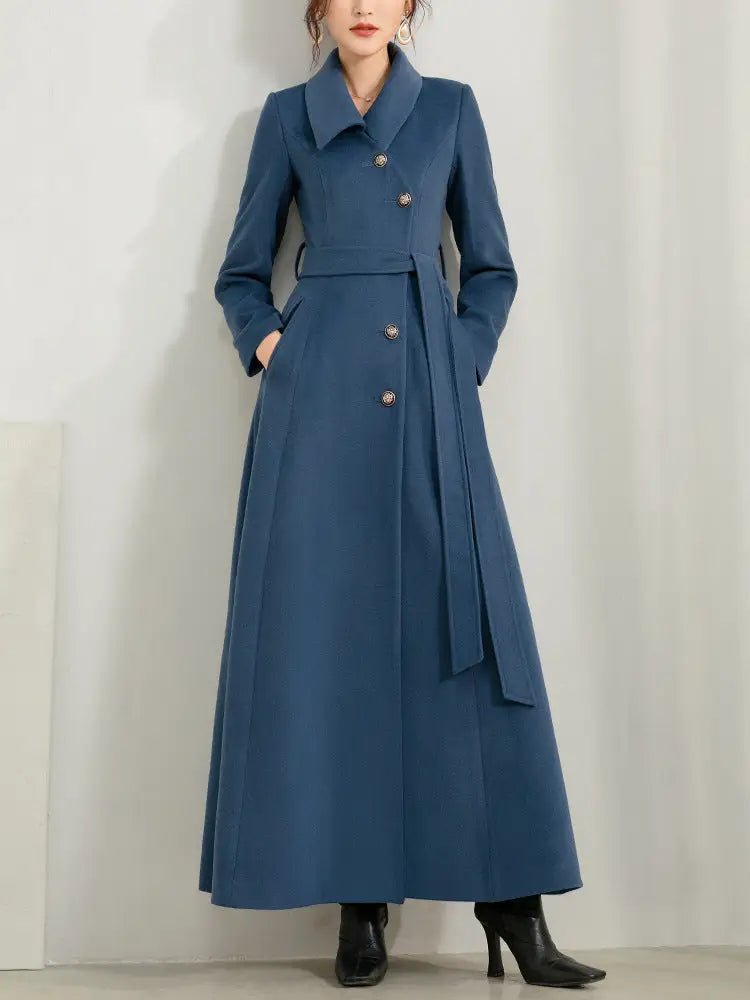 New Wool Overcoat Double Faced Cashmere - Bag