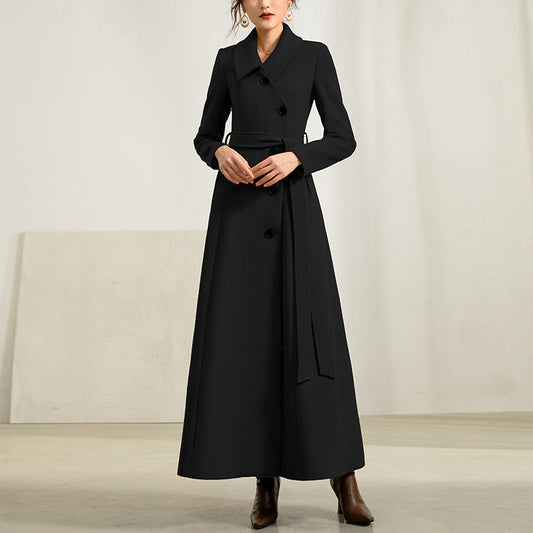 New Wool Overcoat Double Faced Cashmere - Bag