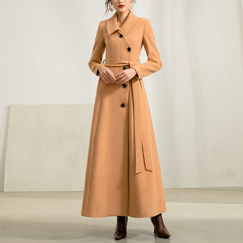 New Wool Overcoat Double Faced Cashmere - Light camel / 2XL - Bag