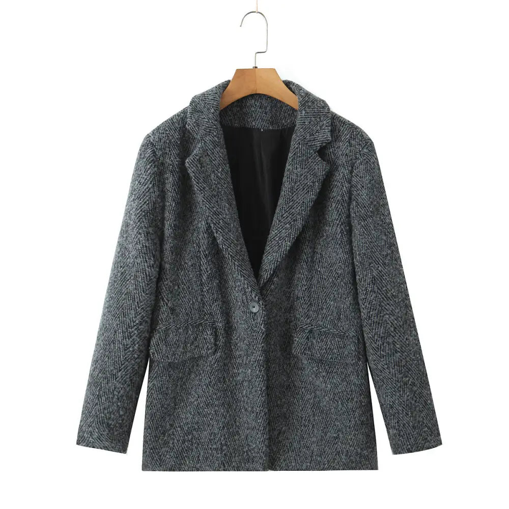Casual Chic Woolen Suit Set – same ANTHEM