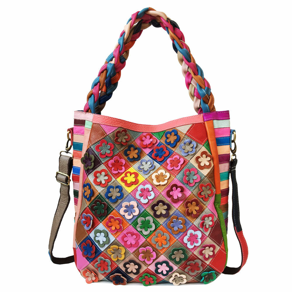Casual Hippie Diamond Plaid Shoulder Bag | Free Spirit Vibes | same ANTHEM - Color - Bag