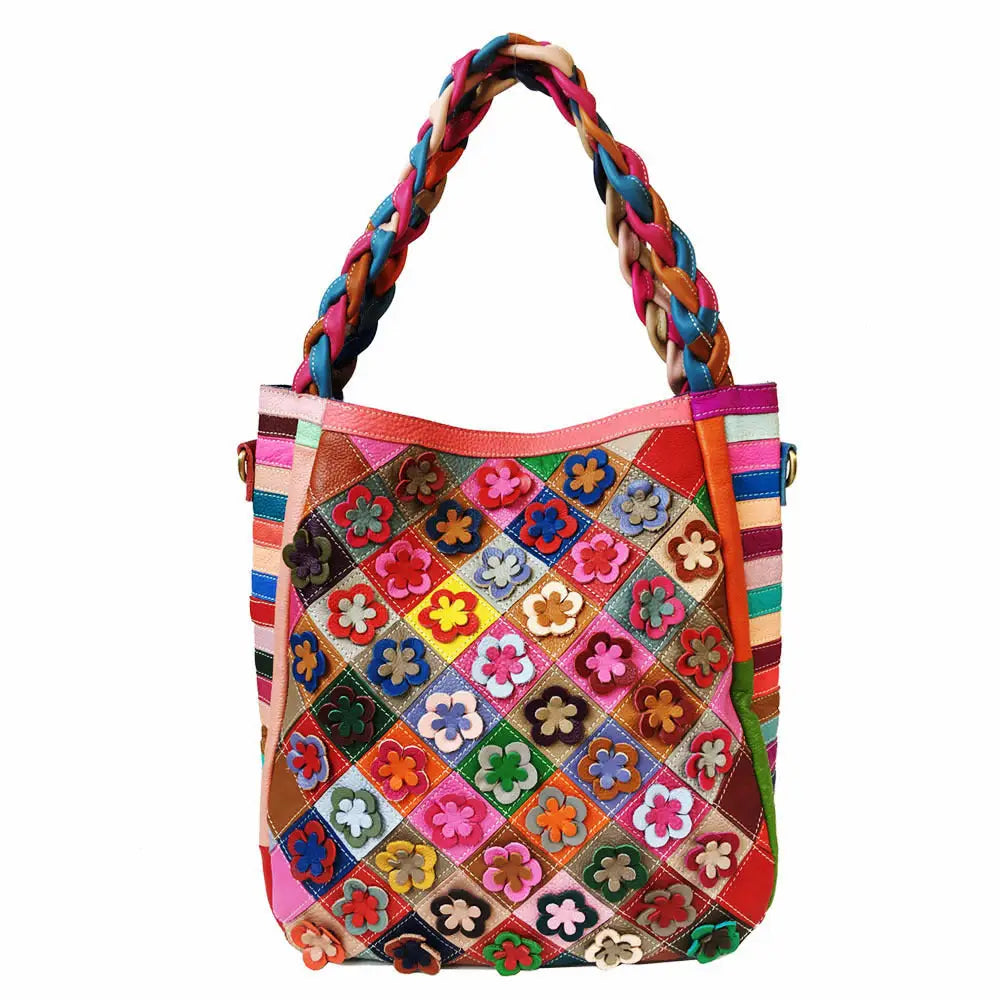 Casual Hippie Diamond Plaid Shoulder Bag | Free Spirit Vibes | same ANTHEM - Color - Bag