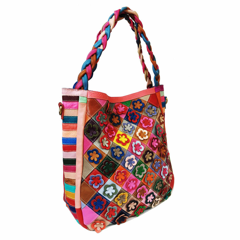 Casual Hippie Diamond Plaid Shoulder Bag | Free Spirit Vibes | same ANTHEM - Color - Bag