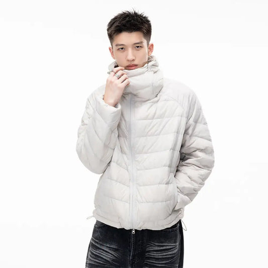 Casual Lightweight Hooded Down Jacket | same ANTHEM.