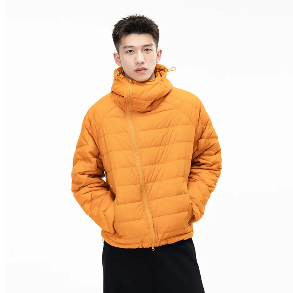 Casual Lightweight Hooded Down Jacket | same ANTHEM.
